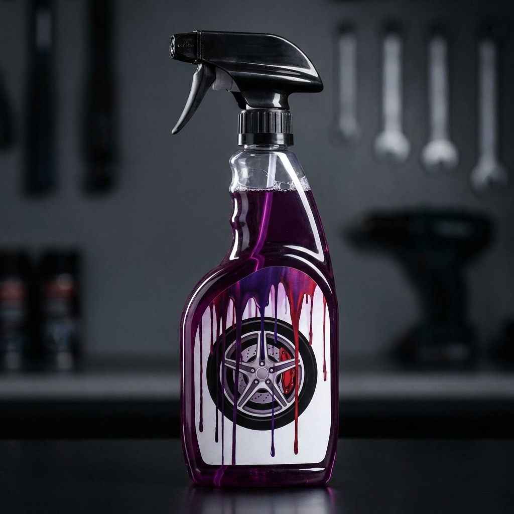 Bleeding Wheel Cleaner